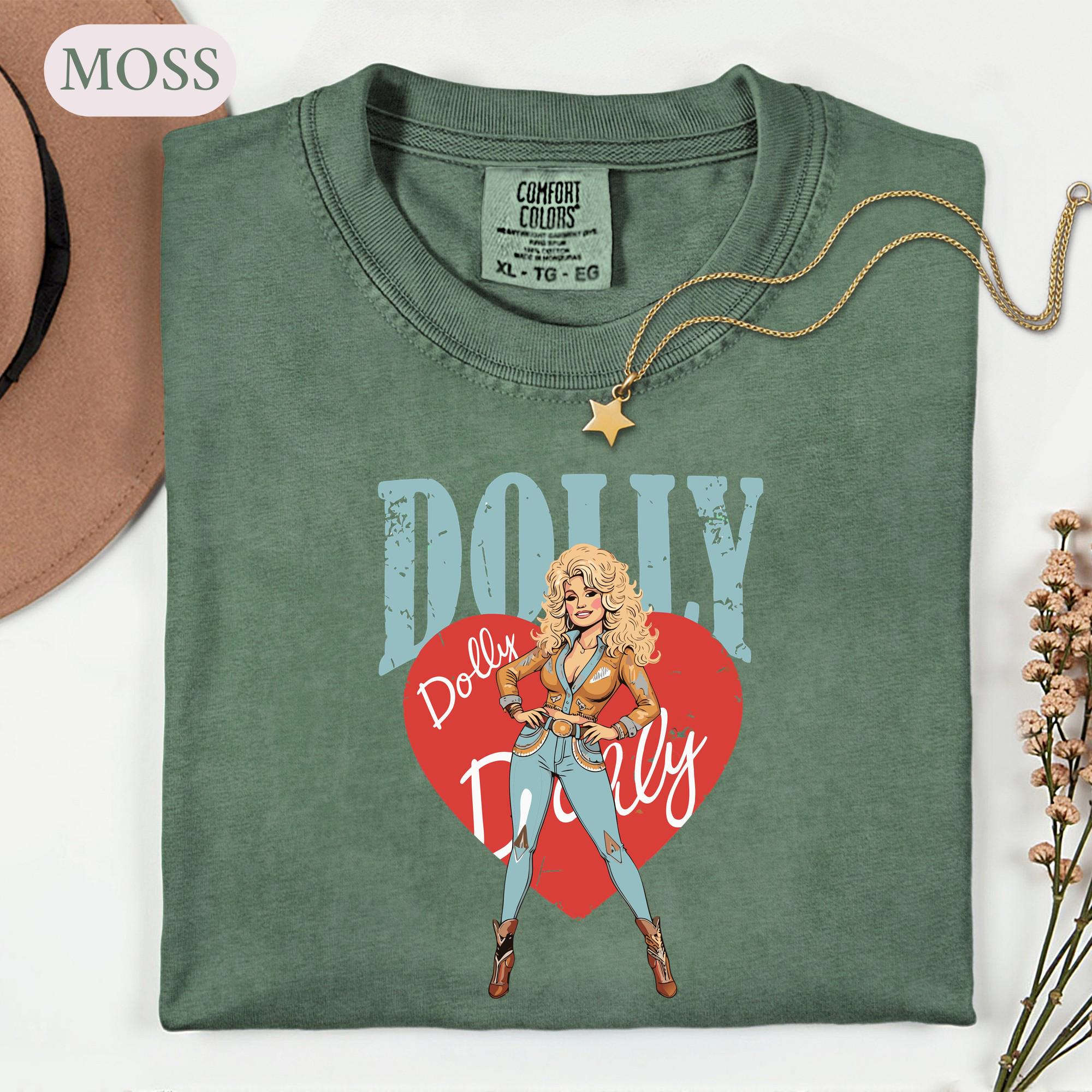 Dolly Parton Shirt, Country Music Graphic Tee, Retro Cowgirl T-Shirt, Rhinestone Western Style, Classic Country Music Fan Gift Idea for Her 6