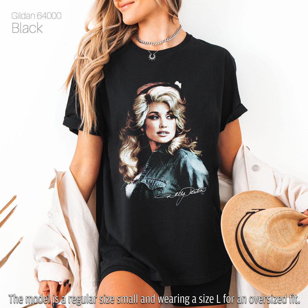 Dolly Parton Signature Vintage Graphic Shirt, Retro Country Music T Shirt, Dollywood Sweatshirt, Dolly Toddler Shirt, Kids Youth Tee 7