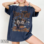 Retro Mickey Minnie Halloween Shirt, Boo To You Tee, Disney Not So Scary Party, Spooky Season Disneyland Trip, Halloween Couple Gift 2026 7