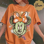 Zombie Mickey Minnie Halloween Shirt, Disney Spooky Season Tee, Halloween Couple, Not So Scary Party, Family Trip, Vintage Halloween 2026 7