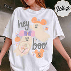 Mickey and Minnie Ghost Halloween Shirt, Boo Too You Tee, Disney Spooky Season, Not So Scary Party, Matching Family Fall Vacation Trip Tee 7