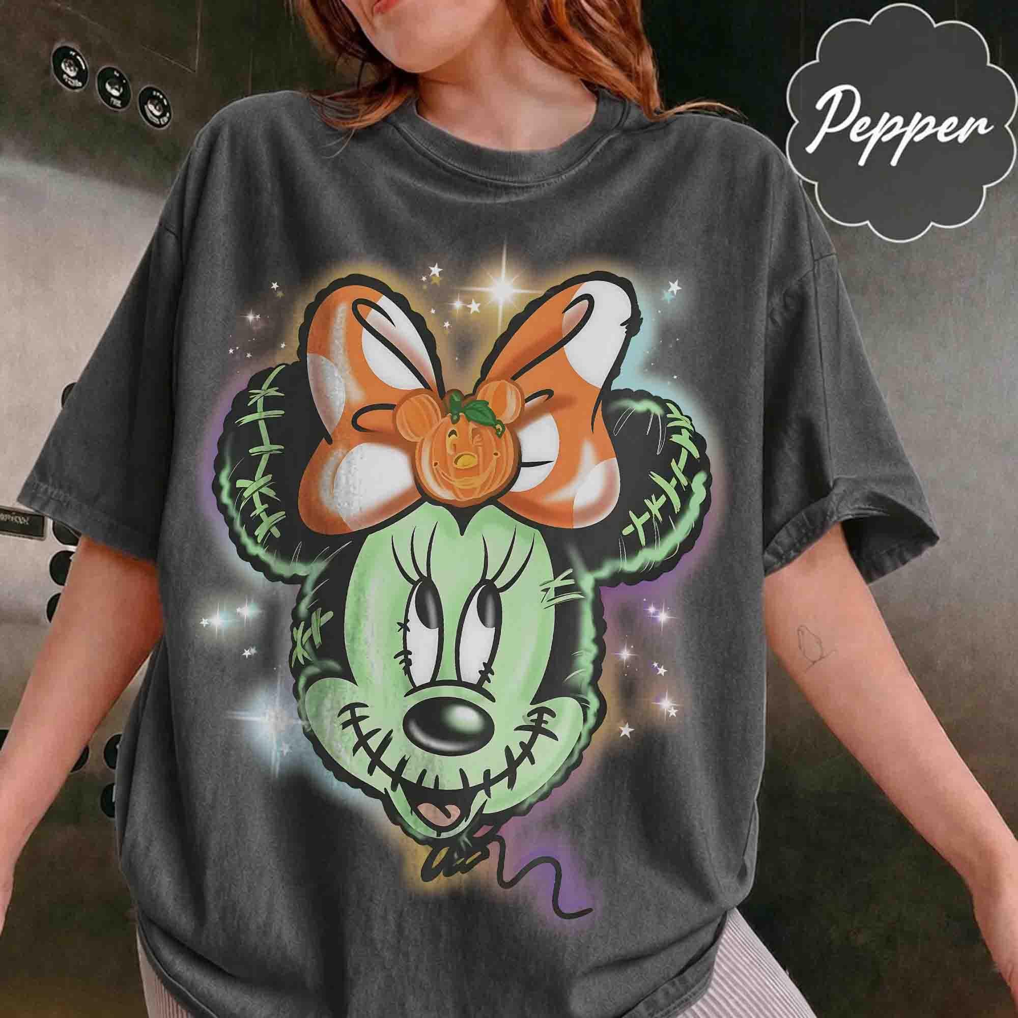 Zombie Mickey Minnie Halloween Shirt, Disney Spooky Season Tee, Halloween Couple, Not So Scary Party, Family Trip, Vintage Halloween 2026 8