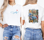 Dolly Parton Shirt, Country Music Graphic Tee, Front and Back Print, Retro Nashville Western T-Shirt, Gift for Country Music Fans 8
