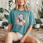 Dolly Parton Wildflowers - Comfort Colors, RIP Dolly Memorial Shirt, Country Music Legend Tribute Tee, In Loving Memory Dolly Parton Shirt 8