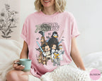 Retro Disney Star Wars Shirt, Mickey and Friends Jedi Tee, Sci-Fi Graphic, Family Vacation Outfit, Funny Star Wars Gift for Disney Fans 9