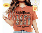 Haunted Mansion Mickey & Friends Shirt, Welcome Foolish Mortals Tee, Disney Halloween Family Trip, Not So Scary Party, Matching 2026 Shirt 9