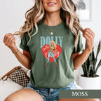 Dolly Parton Shirt, Country Music Graphic Tee, Retro Cowgirl T-Shirt, Rhinestone Western Style, Classic Country Music Fan Gift Idea for Her 9