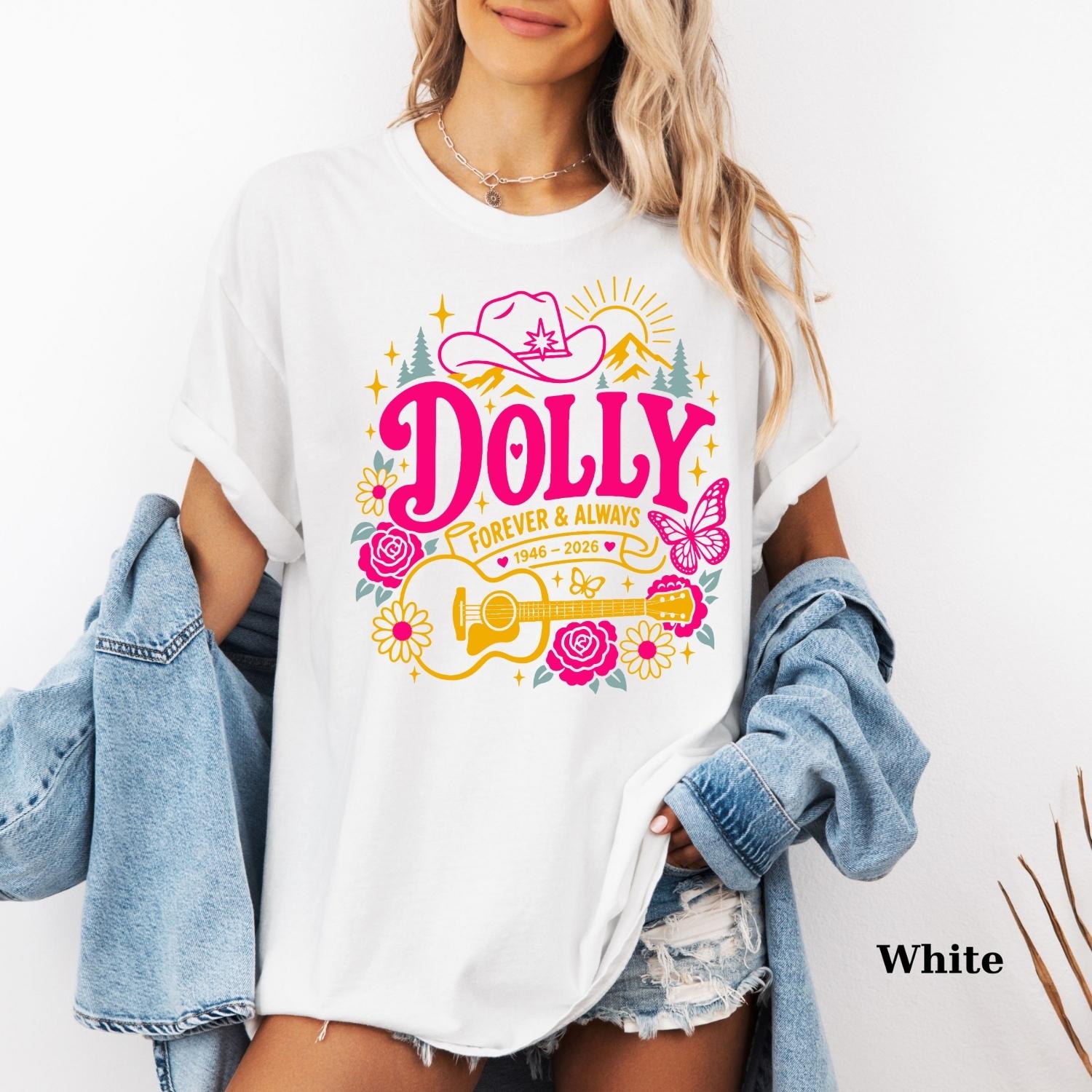 Comfort Colors® Dolly Parton Memorial Shirt, Dolly Parton Tee, Rip Dolly Parton Shirt, Country Music Legend Tribute, Dolly Parton Fan Gift 9