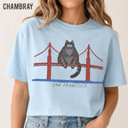 Dr Grace San Francisco Cat Project Hail Mary Shirt, Jazz Hands Rocky Save Stars, Ryland Grace Book Lover Gift