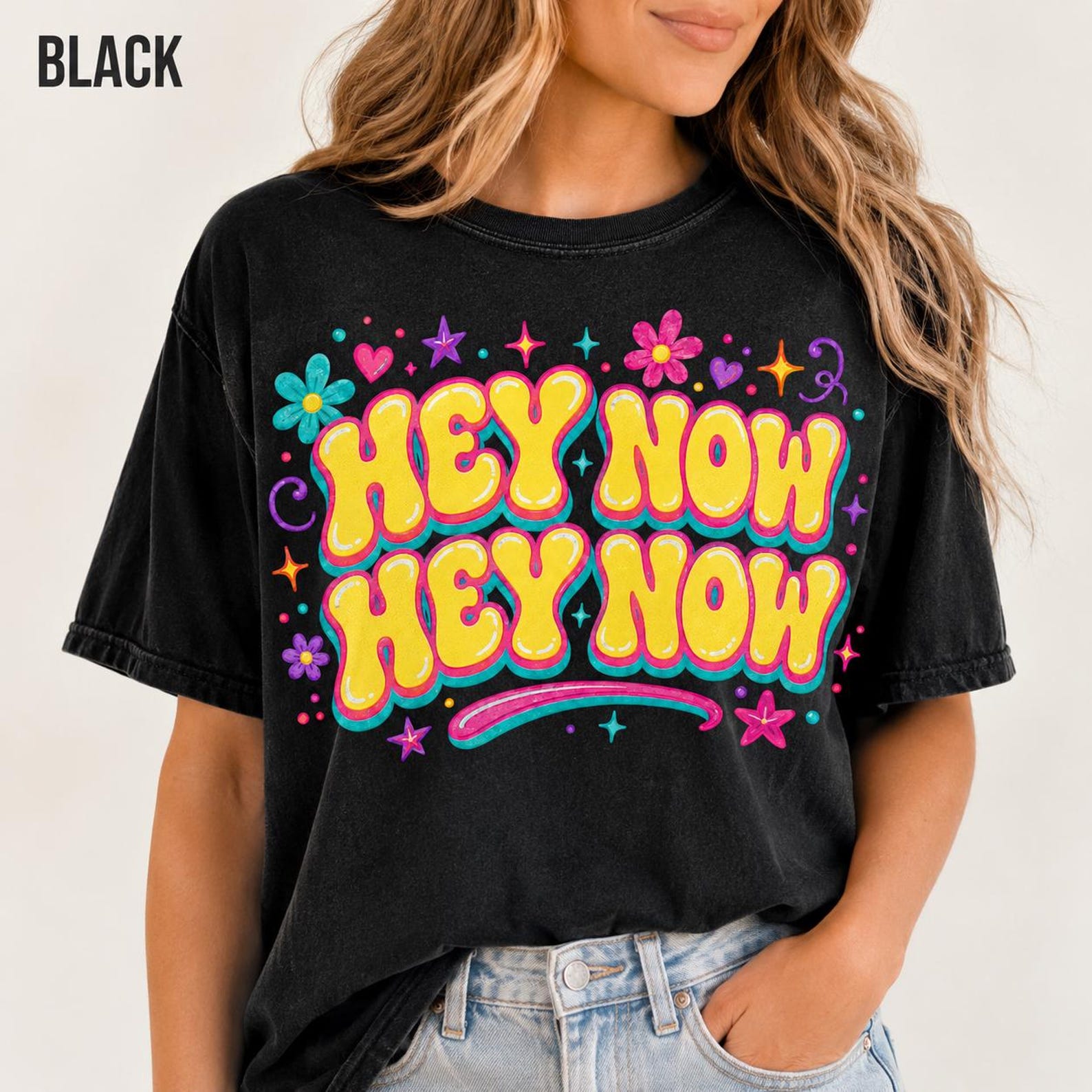 Hey Now Shirt, Lizzie Inspired Comfort Colors Tee, 2000s Millennial Concert Shirt, What Dreams Are Made Of Gift