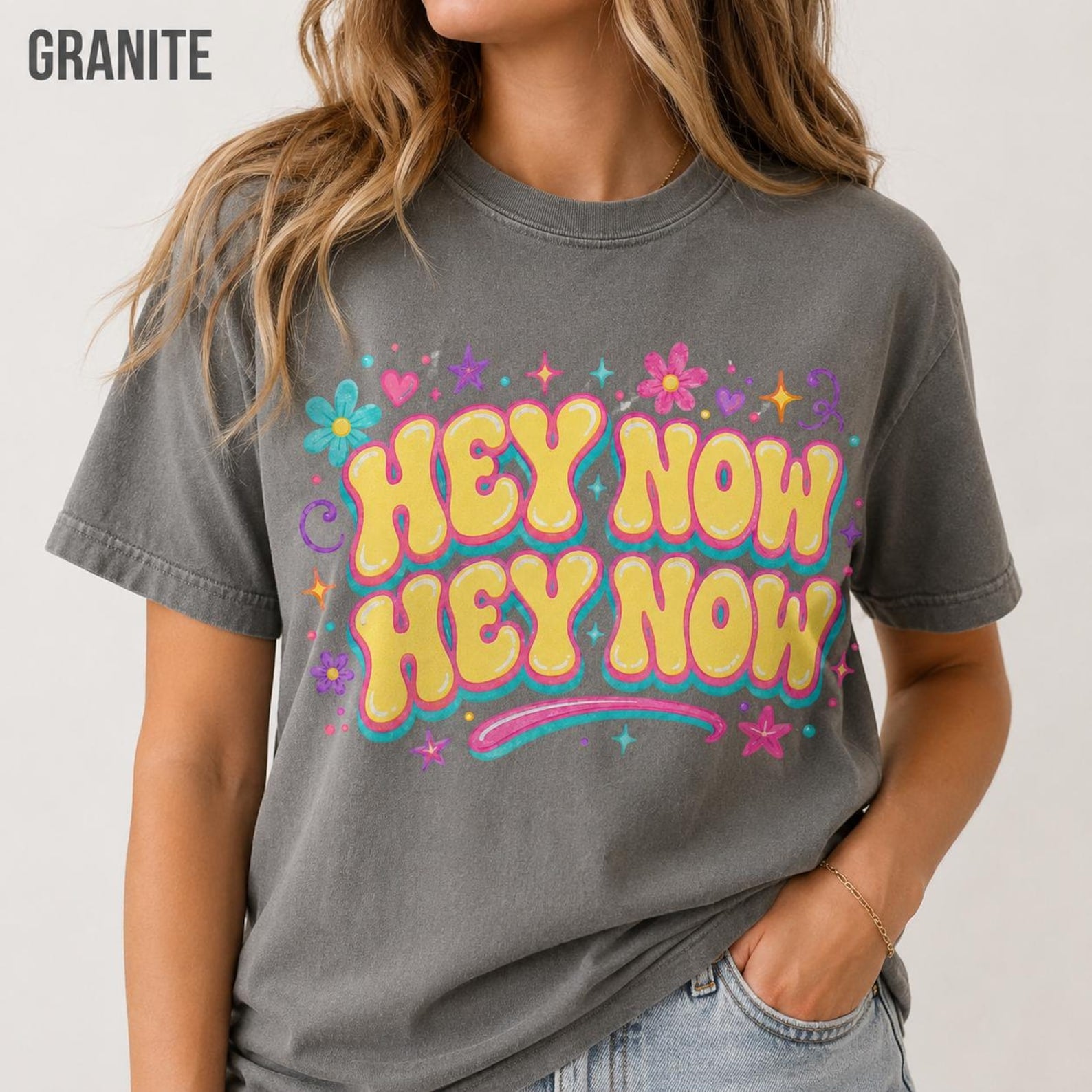 Hey Now Shirt, Lizzie Inspired Comfort Colors Tee, 2000s Millennial Concert Shirt, What Dreams Are Made Of Gift